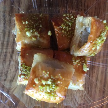 Noosh Bakery - 1/2 pound of baqlava is 6 bites. - Persian/Iranian Near Me - Las Vegas, Nevada Noosh Bakery - 1/2 pound of baqlava is 6 bites. - Persian/Iranian Near Me - Las Vegas, Nevada