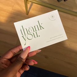 Vprint Designs - 3.5" x 5" Thank You cards for my small business