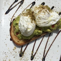 Laneway Espresso - Avocado with poached eggs