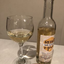 Rebel Hive Meadery - Relaxing at home with a bottle of Rebel Hive Mead!
