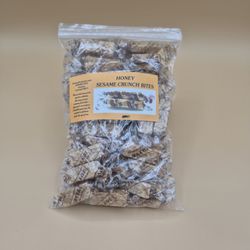 Anasca Honey Products - CANDY: Honey Sesame Crunch Bites. Individually wrapped. (See retail price list).