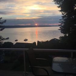 Maplewild Ave Beach - This is our secret paradise !! Not annoying huge flocks of sea gulls . But more eagles , Herons & osprey.  We've seen  sunsets, moon sets