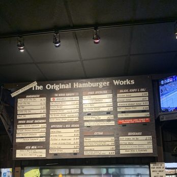 Original Hamburger Works - Menu - Burgers Near Me - Phoenix, Arizona