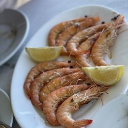 Hermanos Muñoz - Grilled shrimp