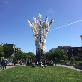 Hayes Valley - Art installation along Patricia's Green on Octavia Street. - Local Flavor Near Me - San Francisco, California