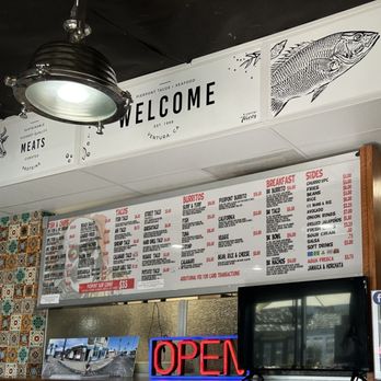 Pierpont Tacos - Menu - Fish & Chips Near Me - Ventura, California