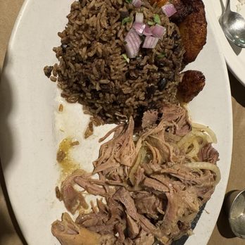 Lazaro's Cuban Cuisine - Pork with rice and Black Beans - Cuban Near Me - Roswell, Georgia Lazaro's Cuban Cuisine - Pork with rice and Black Beans - Cuban Near Me - Roswell, Georgia