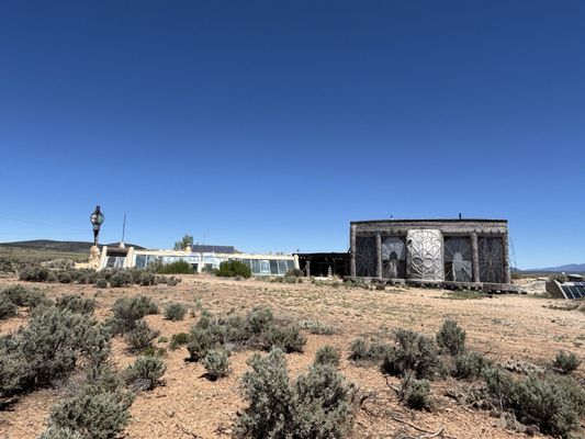 Earthship Visitor Center by null