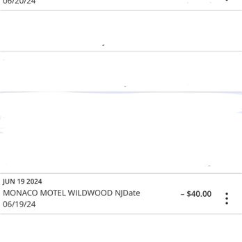 Monaco Motel - Additional unauthorized charges - Hotels Near Me - Wildwood, New Jersey Monaco Motel - Additional unauthorized charges - Hotels Near Me - Wildwood, New Jersey