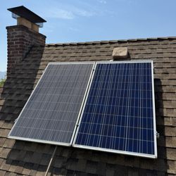 Areve Solar Panel Cleaning - Before and After