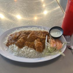 Maza Pakistani Grill - Butter chicken with rice