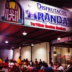 Taquería Arandas - La fachada del lugar