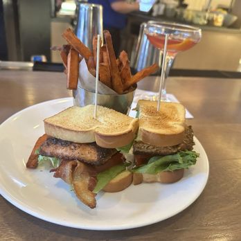 Tark's Grill & Bar - Blackened Salmon B.A.L.T. - Cocktail Bars Near Me - Lutherville, Maryland