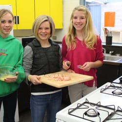 Middle School Cooking class
