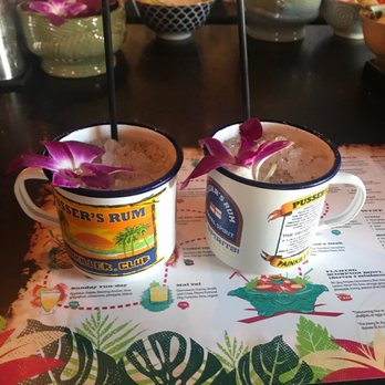Flask & Cannon - Painkiller $6 at happy hour! - Cocktail Bars Near Me - Jacksonville Beach, Florida