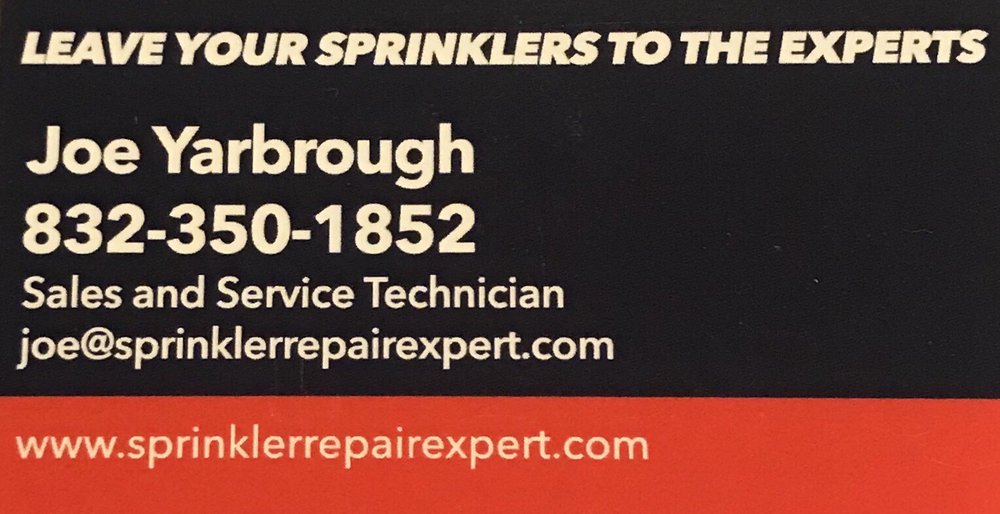 SPRINKLER REPAIR EXPERT OF PEARLAND Updated September 2024 Pearland