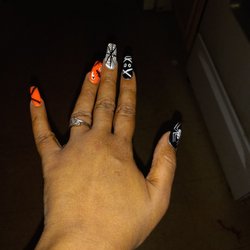 Classy Nails Of Tampa - Halloween nails on point!!!