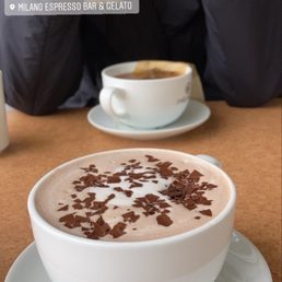 Hot chocolate and rooibos tea Hot chocolate and rooibos tea