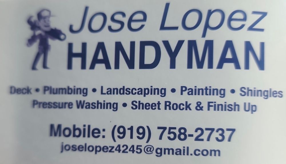 Slide of Jose Lopez Handyman