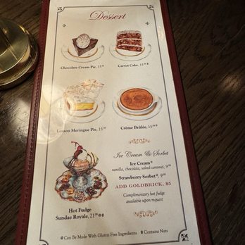 Bavette's - Desserts - Steakhouses Near Me - Las Vegas, Nevada