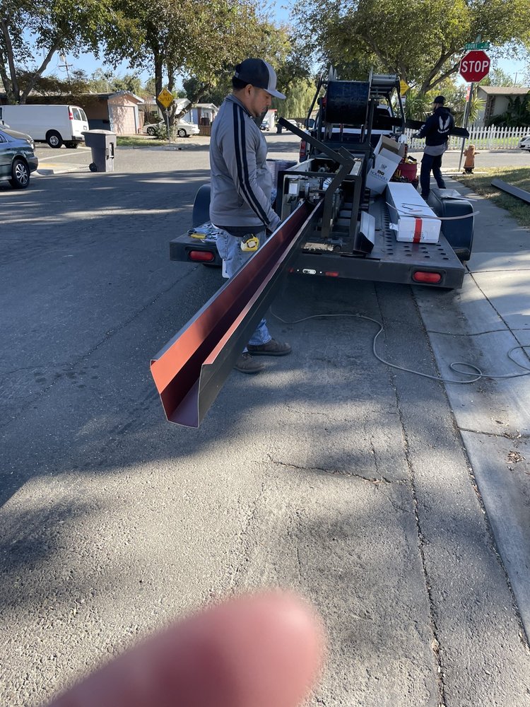 Slide of FA Rain Gutters