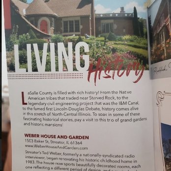 Weber House & Garden - Weber House & Garden - Venues & Event Spaces Near Me - Streator, Illinois Weber House & Garden - Weber House & Garden - Venues & Event Spaces Near Me - Streator, Illinois