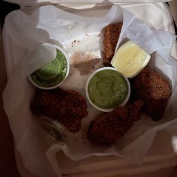 Fried oysters- highly recommended Fried oysters- highly recommended