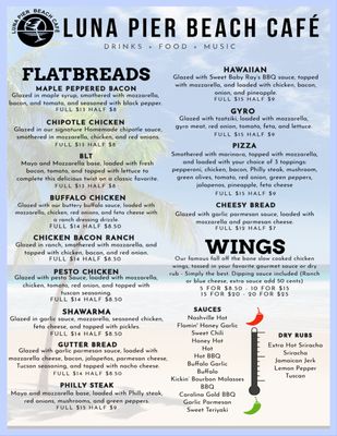 Menu photo 2 Luna Pier Beach Cafe Luna Pier, MI Menu photo 2 Luna Pier Beach Cafe Luna Pier, MI