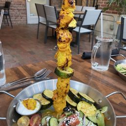 Dinner - Chicken Kabob Tower Dinner - Chicken Kabob Tower