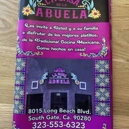 Exterior outside entrance of La Casa De La Abuela - South Gate, California Exterior outside entrance of La Casa De La Abuela - South Gate, California