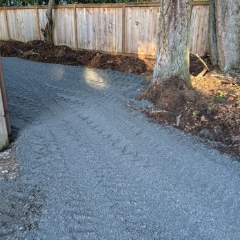 GM Nelson Enterprises - parking area complete - Landscaping Near Me