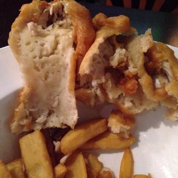 Bat & Ball Hotel - The soggy raw batter that covers the fish...disgusting! - Pubs Near Me - Redfern, NSW Bat & Ball Hotel - The soggy raw batter that covers the fish...disgusting! - Pubs Near Me - Redfern, NSW