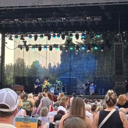 View of the stage from the center.