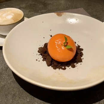 Restaurant Mi Amor - Mandarin cheesecake - very unique! - Modern European Near Me - Tulum, ROO