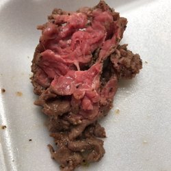 My uncooked meat