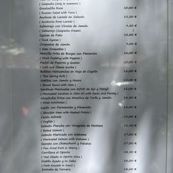 Adrede - May 2024 menu