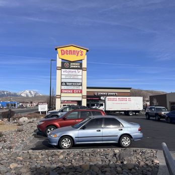 Denny's - 2/10/26 FYI. Exterior signage & parking. - Diners Near Me - Carson City, Nevada Denny's - 2/10/26 FYI. Exterior signage & parking. - Diners Near Me - Carson City, Nevada