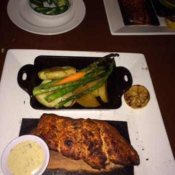Seasons 52 - Salmon - New American Near Me - Costa Mesa, California Seasons 52 - Salmon - New American Near Me - Costa Mesa, California