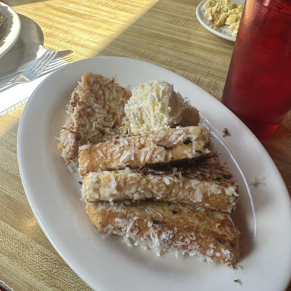 Black Cat Diner - Full Toasted Coconut - Breakfast & Brunch Near Me - Salem, Massachusetts