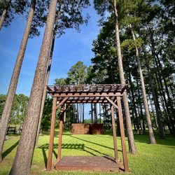 Greenlands Farm - Wedding arbor on the lawn