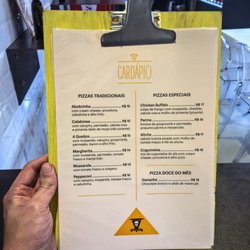 Massa na Caveira - Cardápio