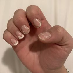 Jefferson Nail & Spa - I went over the white tips already