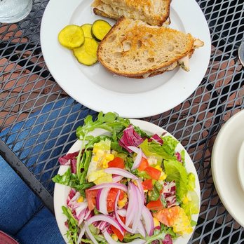 Halvorson's Upstreet Cafe - Turkey Reuben and salad - American Near Me - Burlington, Vermont Halvorson's Upstreet Cafe - Turkey Reuben and salad - American Near Me - Burlington, Vermont