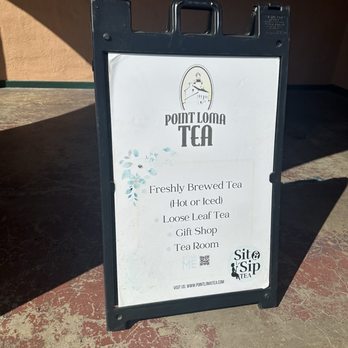 Point Loma Tea - Signage - Coffee & Tea Near Me - San Diego, California