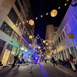 SkyBridge on Stevenson - Music festival and lights - November 2021