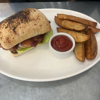 Cook St. Helena - Chicken sandwich on ciabatta - Italian Near Me - Saint Helena, California Cook St. Helena - Chicken sandwich on ciabatta - Italian Near Me - Saint Helena, California