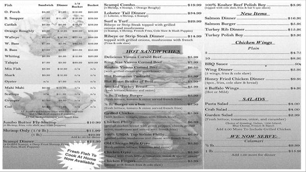 Menu photo 5 Shark's Seafood & Deli Cleveland, OH Menu photo 5 Shark's Seafood & Deli Cleveland, OH