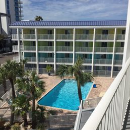 View of pool from room 428
