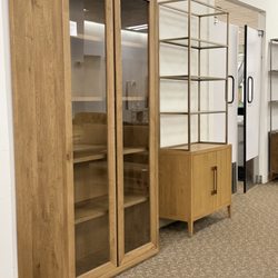 RH Outlet San Rafael - Light Oak cabinets at RH Outlet