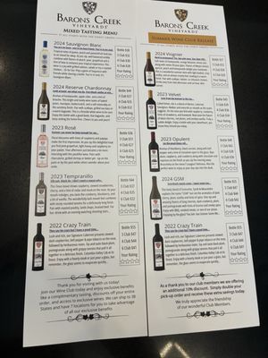 Barons Creek Vineyards Tasting Room Dallas by null